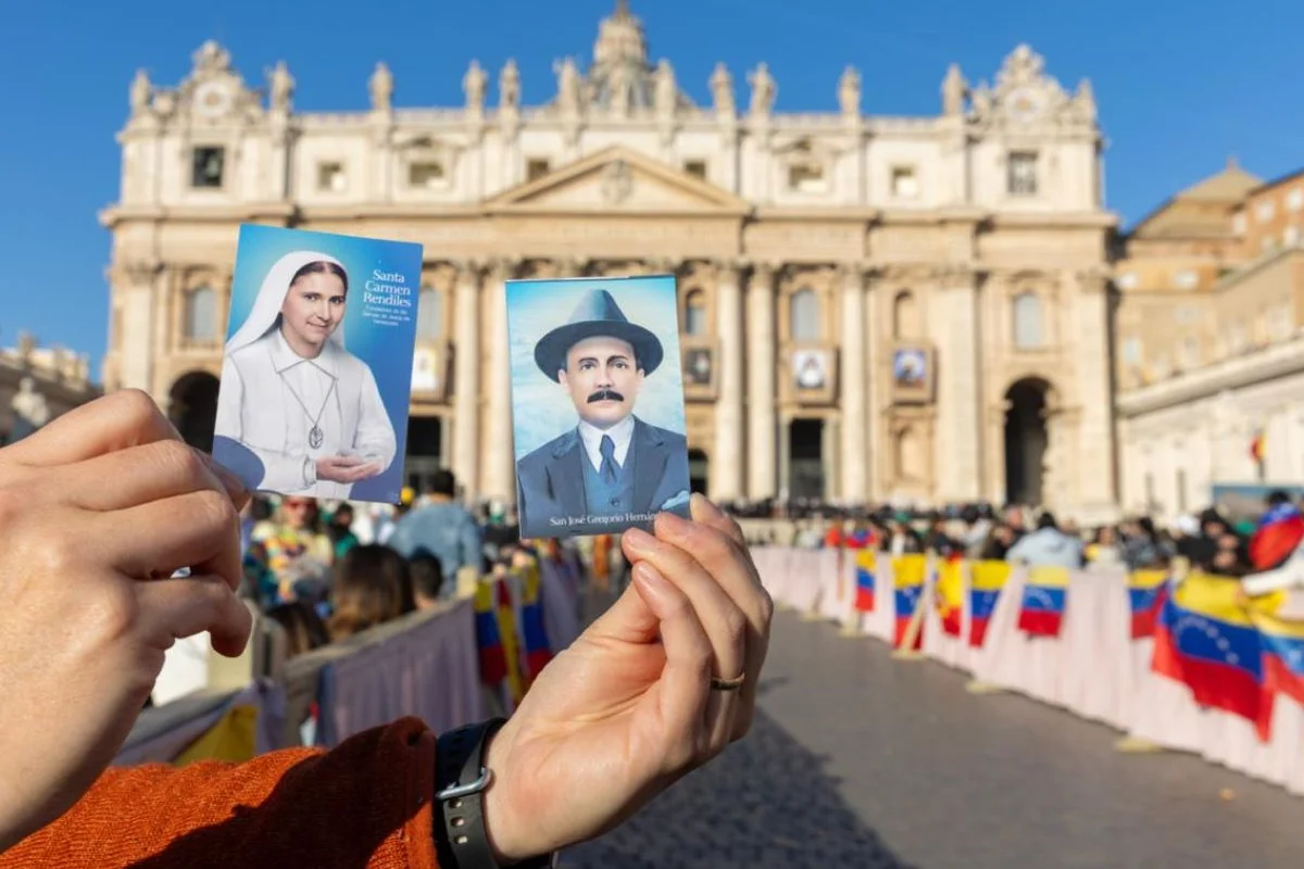 Venezuela renueva su fe: José Gregorio Hernández y Carmen Rendiles son proclamados santos por el Papa León XIV