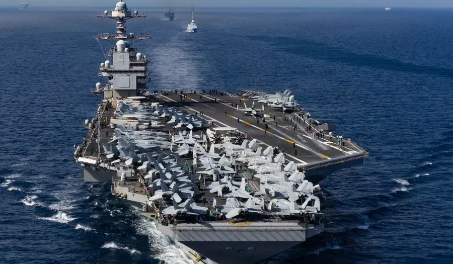 El portaaviones más poderoso del mundo llega al Caribe: EE. UU. refuerza su presencia militar contra el narcotráfico y el régimen de Maduro tiembla