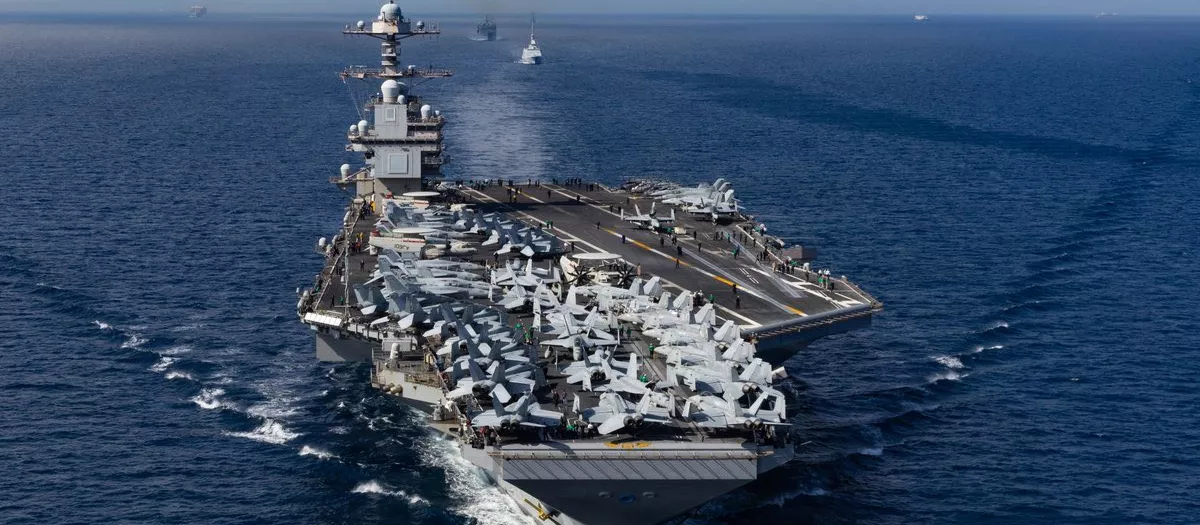 El portaaviones más poderoso del mundo llega al Caribe: EE. UU. refuerza su presencia militar contra el narcotráfico y el régimen de Maduro tiembla