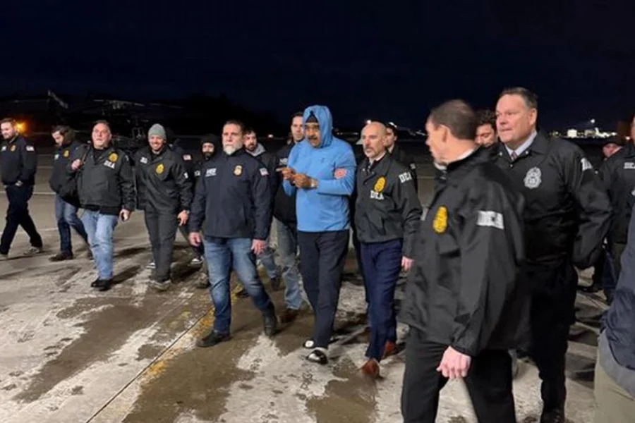 Maduro fue capturado en una operación militar efectuada por los Estados Unidos